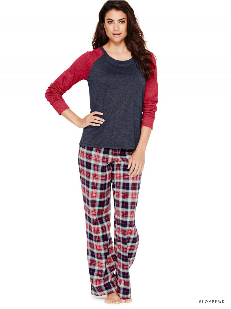 Lauren Mellor featured in  the Littlewoods (RETAILER) Nighwear catalogue for Autumn/Winter 2013