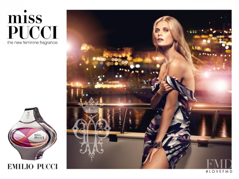 Malgosia Bela featured in  the Emilio Pucci Fragrance advertisement for Autumn/Winter 2010