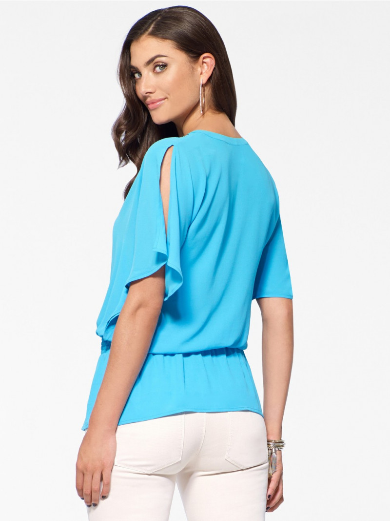 Lauren Mellor featured in  the Caché catalogue for Autumn/Winter 2014