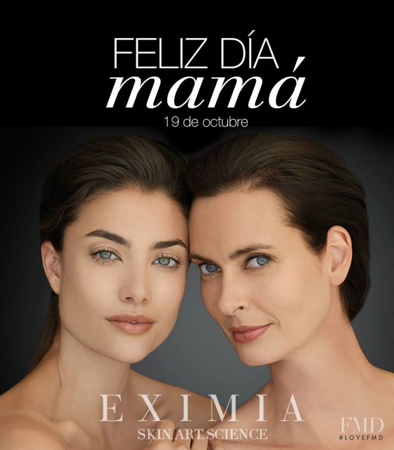 Lauren Mellor featured in  the Eximia advertisement for Winter 2014