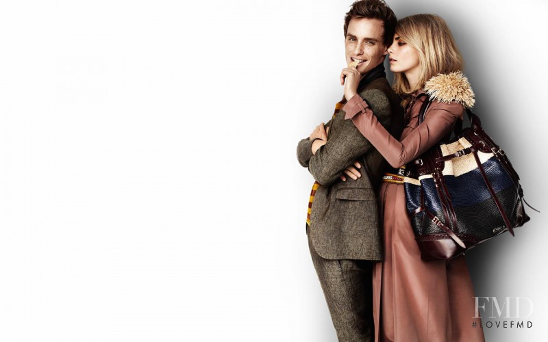 Cara Delevingne featured in  the Burberry Prorsum advertisement for Spring/Summer 2012