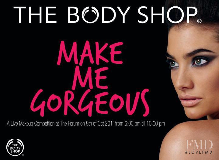 Lauren Mellor featured in  the The Body Shop advertisement for Spring/Summer 2013