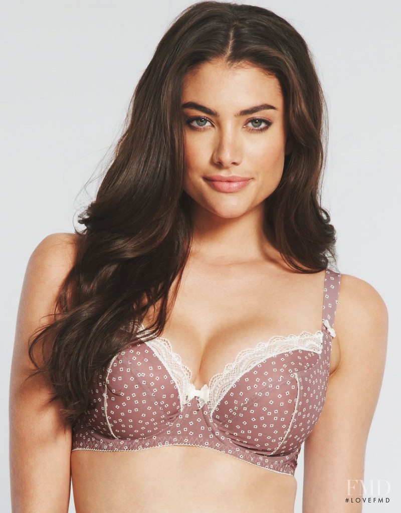 Lauren Mellor featured in  the Figleaves.com Lingerie catalogue for Autumn/Winter 2012