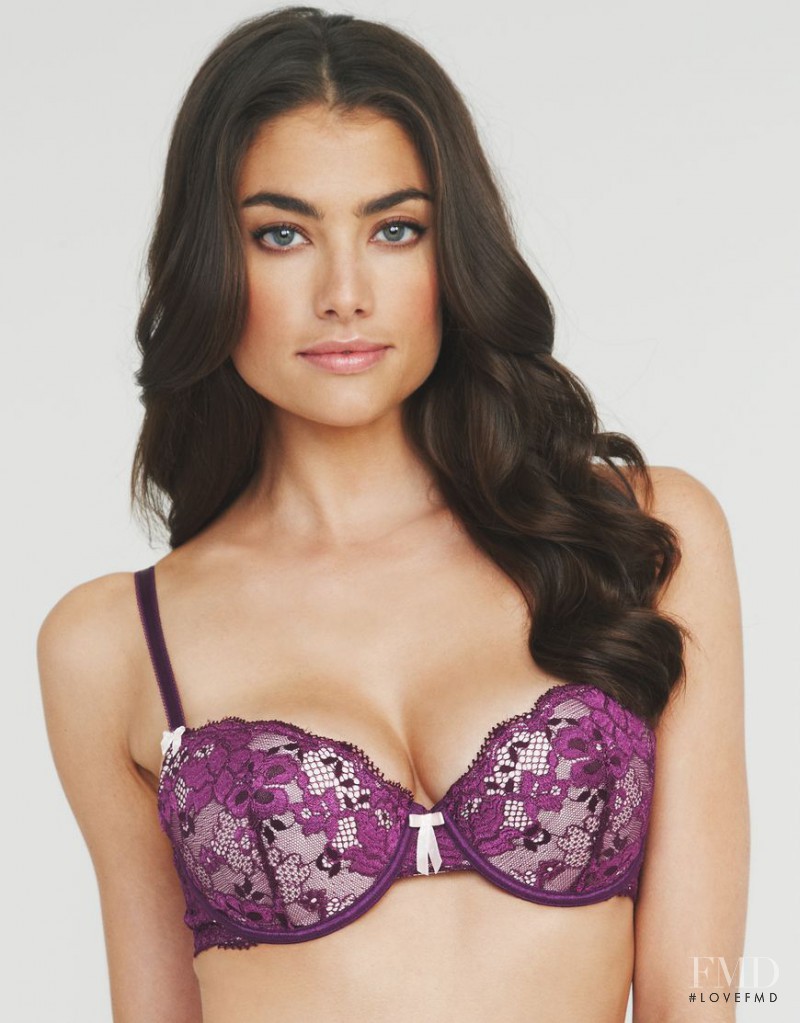 Lauren Mellor featured in  the Figleaves.com Lingerie catalogue for Autumn/Winter 2012