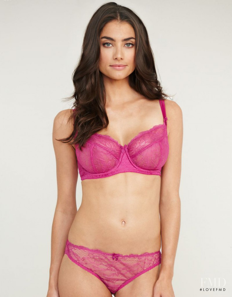 Lauren Mellor featured in  the Figleaves.com Lingerie catalogue for Autumn/Winter 2012