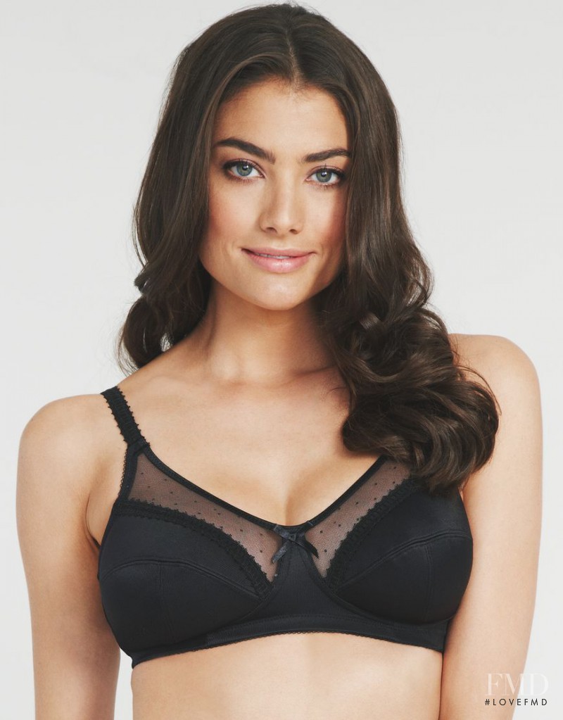 Lauren Mellor featured in  the Figleaves.com Lingerie catalogue for Autumn/Winter 2012