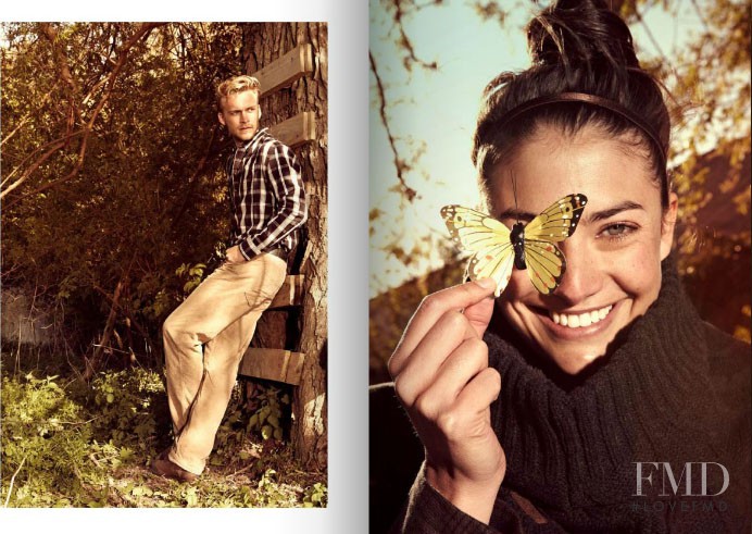 Lauren Mellor featured in  the Gin Tonic catalogue for Autumn/Winter 2011