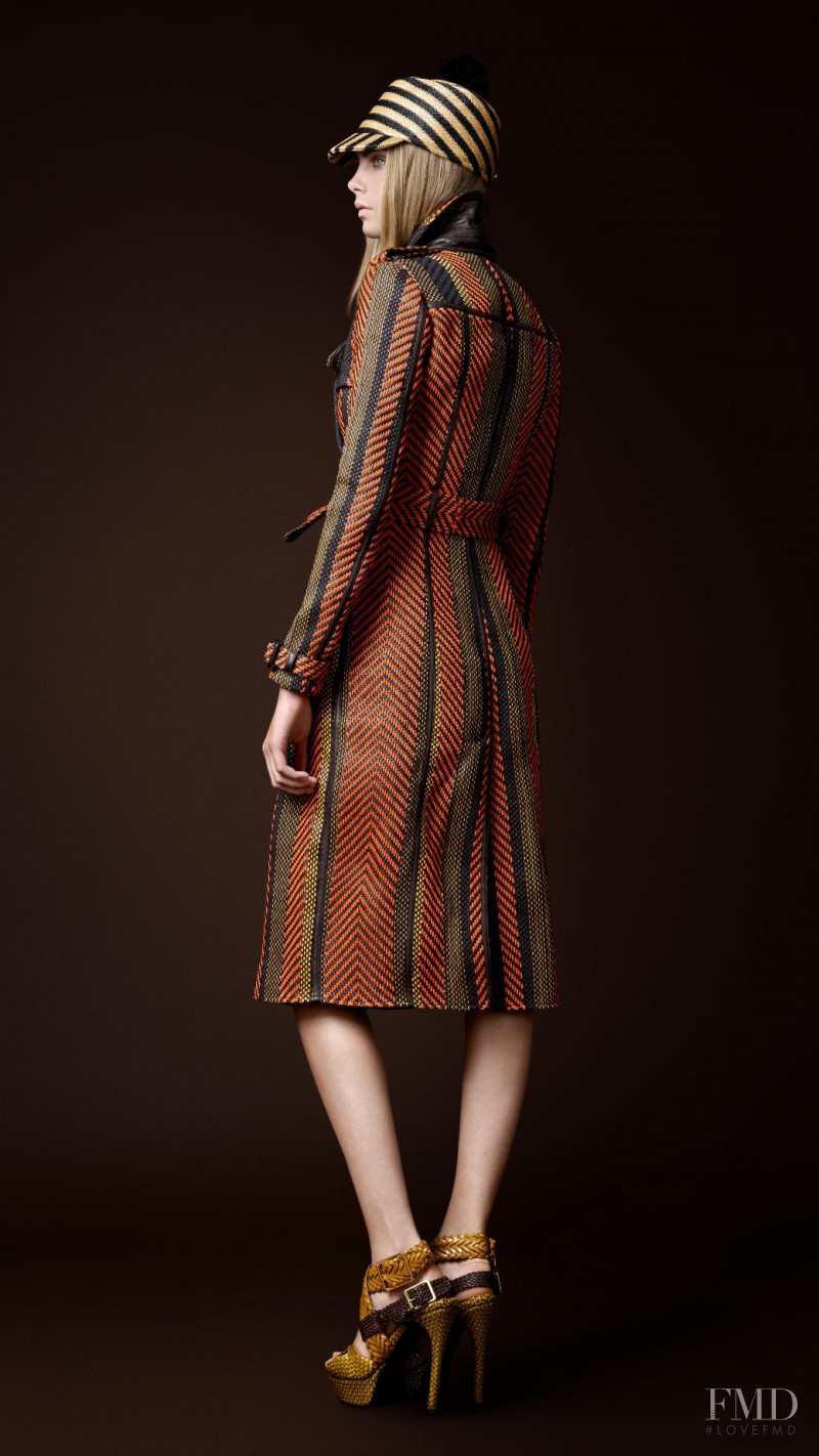 Cara Delevingne featured in  the Burberry Prorsum lookbook for Spring/Summer 2012