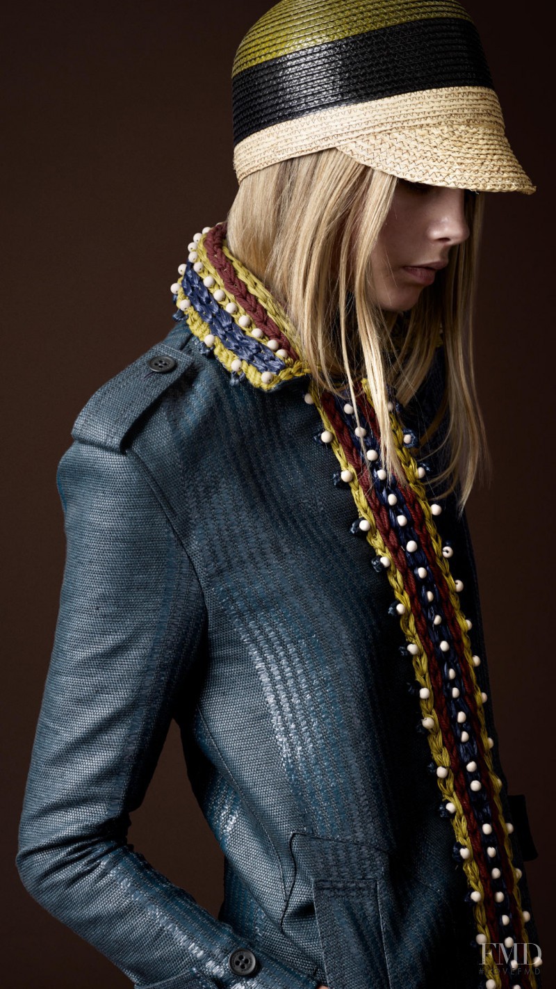 Cara Delevingne featured in  the Burberry Prorsum lookbook for Spring/Summer 2012