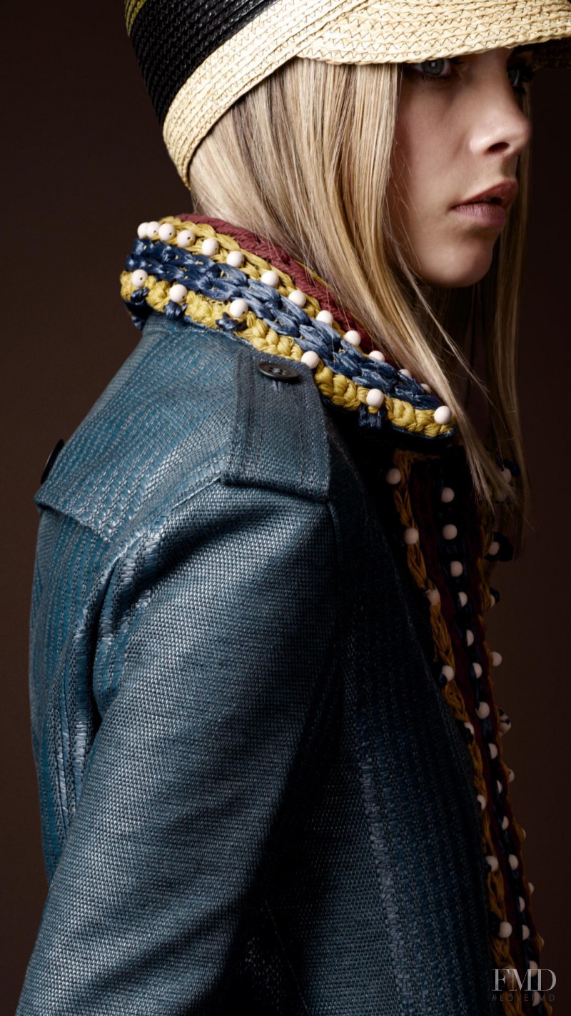 Cara Delevingne featured in  the Burberry Prorsum lookbook for Spring/Summer 2012