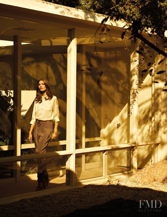 Teresa Moore featured in  the El Corte Ingles catalogue for Autumn/Winter 2012