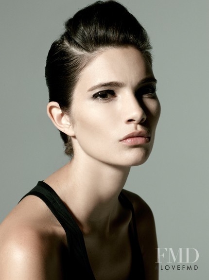 Teresa Moore featured in  the Victoria Beckham VB Denim catalogue for Spring/Summer 2012
