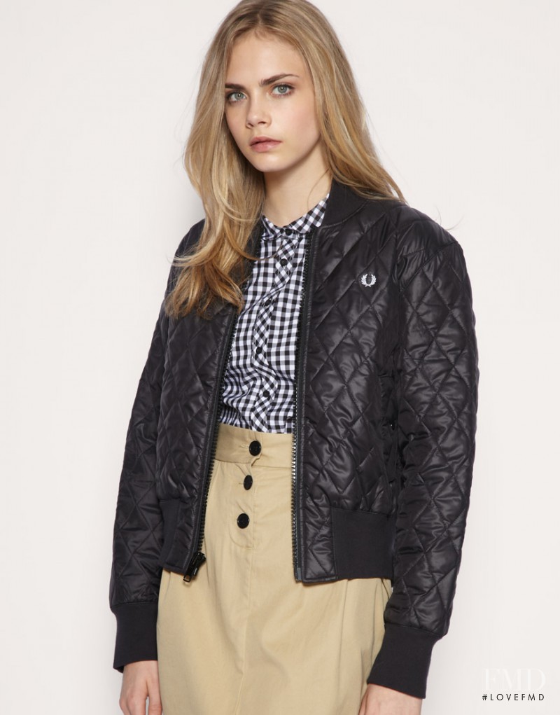 Cara Delevingne featured in  the ASOS lookbook for Fall 2010