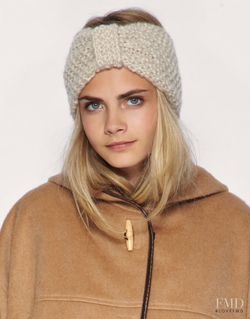 Cara Delevingne featured in  the ASOS lookbook for Fall 2010