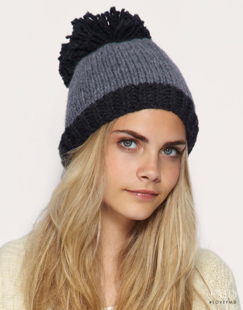 Cara Delevingne featured in  the ASOS lookbook for Fall 2010