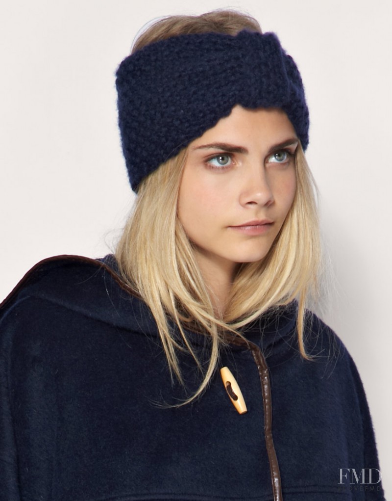 Cara Delevingne featured in  the ASOS lookbook for Fall 2010