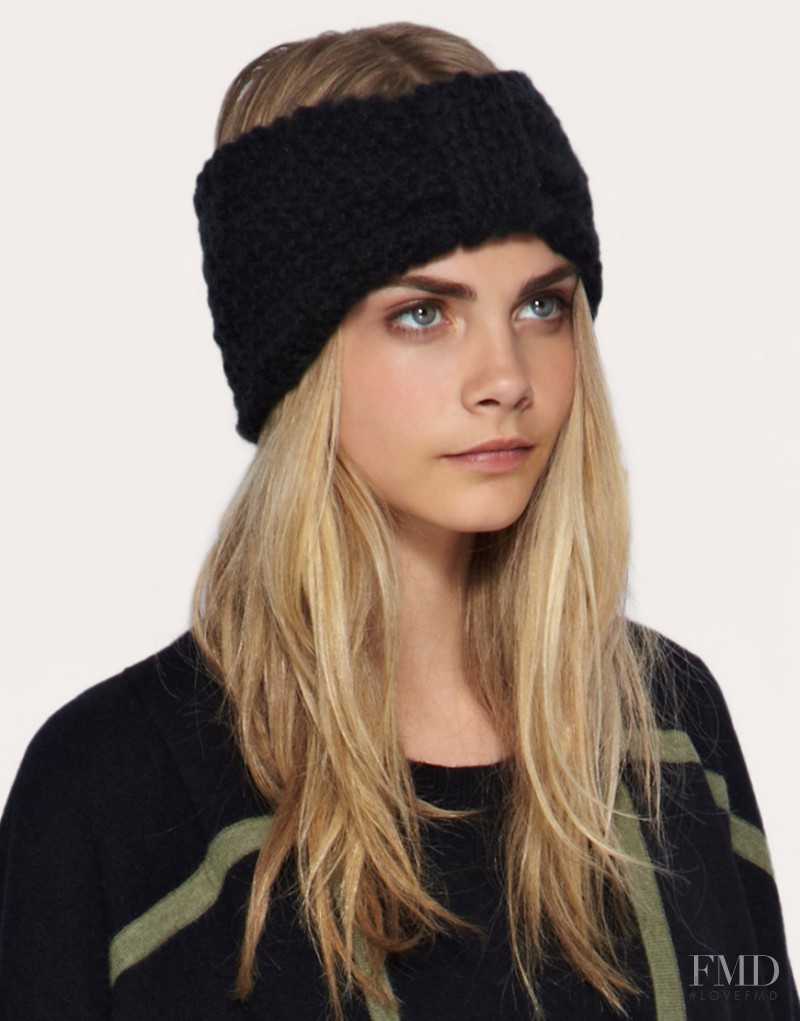 Cara Delevingne featured in  the ASOS lookbook for Fall 2010