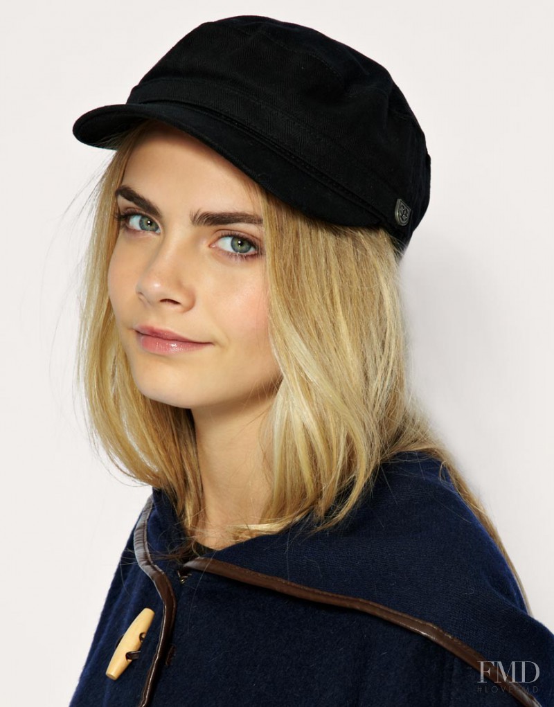 Cara Delevingne featured in  the ASOS lookbook for Fall 2010