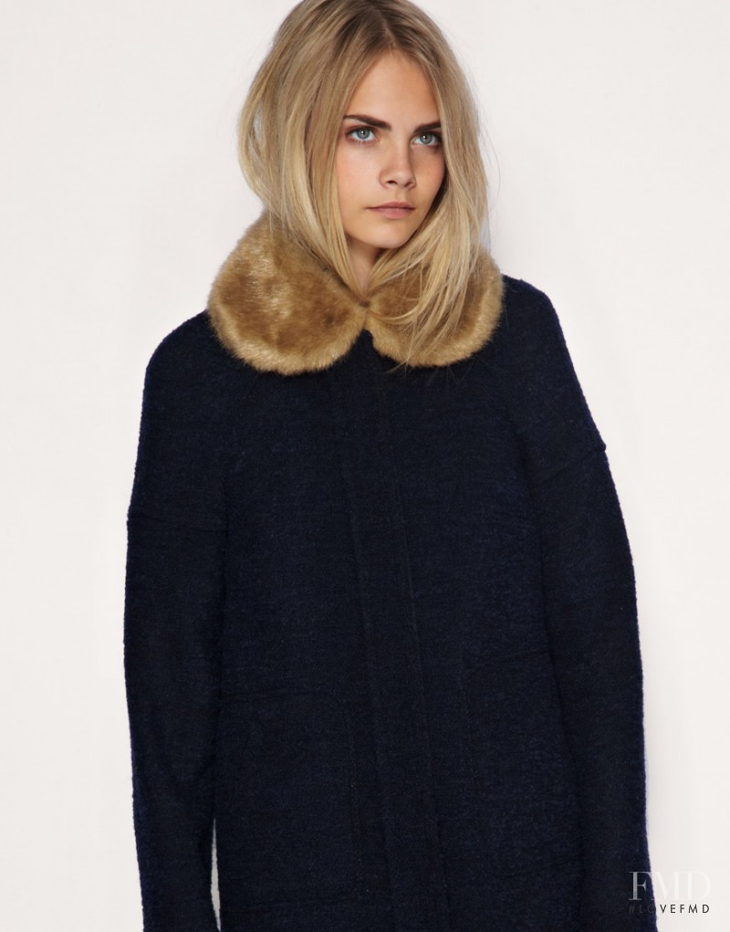 Cara Delevingne featured in  the ASOS lookbook for Fall 2010