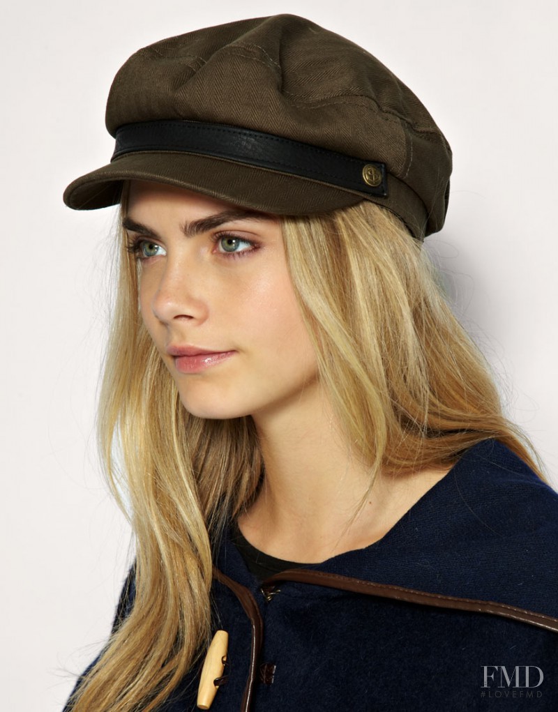 Cara Delevingne featured in  the ASOS lookbook for Fall 2010