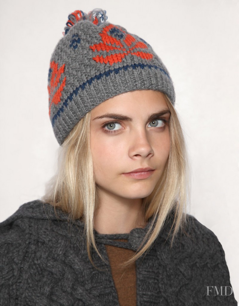 Cara Delevingne featured in  the ASOS lookbook for Fall 2010