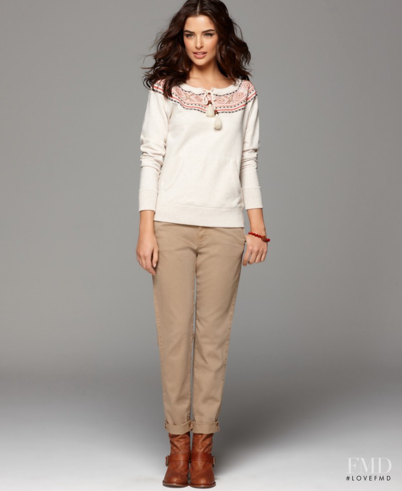 Fernanda Prada featured in  the Macy\'s catalogue for Fall 2011