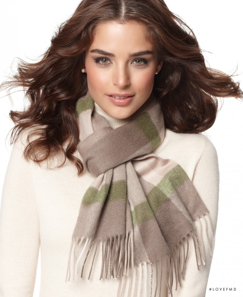 Fernanda Prada featured in  the Macy\'s catalogue for Winter 2011