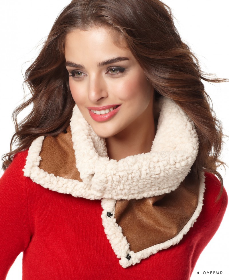 Fernanda Prada featured in  the Macy\'s catalogue for Winter 2011