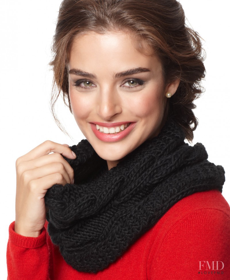 Fernanda Prada featured in  the Macy\'s catalogue for Winter 2011