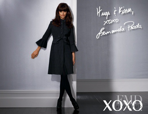 Fernanda Prada featured in  the XOXO advertisement for Autumn/Winter 2007