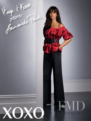 Fernanda Prada featured in  the XOXO advertisement for Autumn/Winter 2007