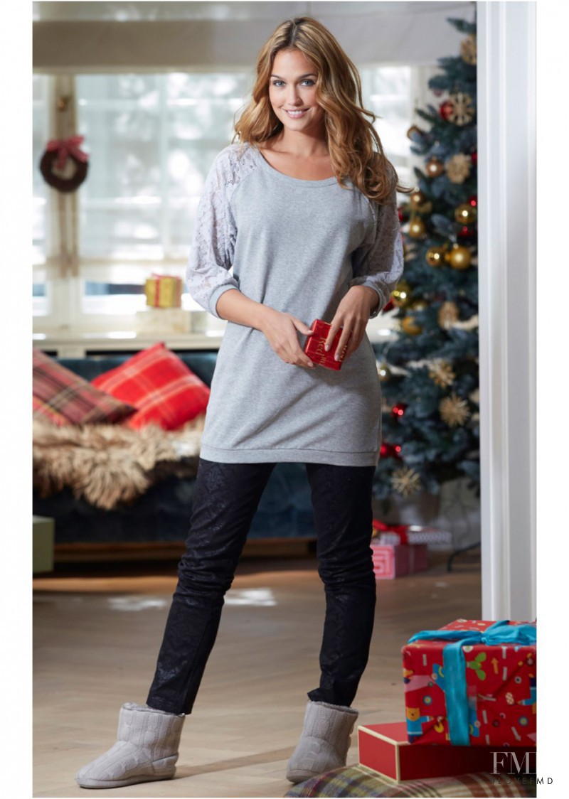 Bailey Nortje featured in  the Bonprix catalogue for Christmas 2014