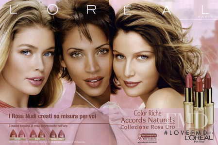 Doutzen Kroes featured in  the L\'Oreal Paris Color Riche - Made for Me advertisement for Autumn/Winter 2008
