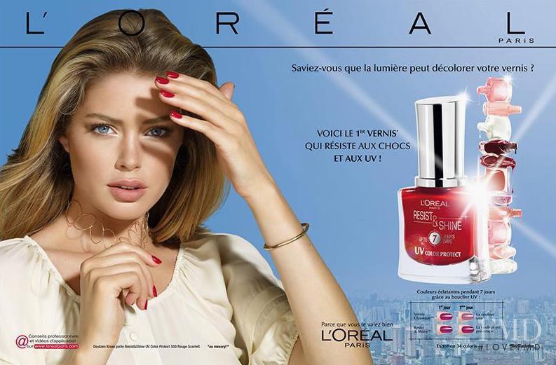 Doutzen Kroes featured in  the L\'Oreal Paris L\'Oreal - Resist & Shine advertisement for Autumn/Winter 2008