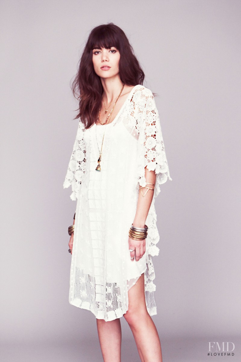 Sheila Marquez featured in  the Free People catalogue for Summer 2013