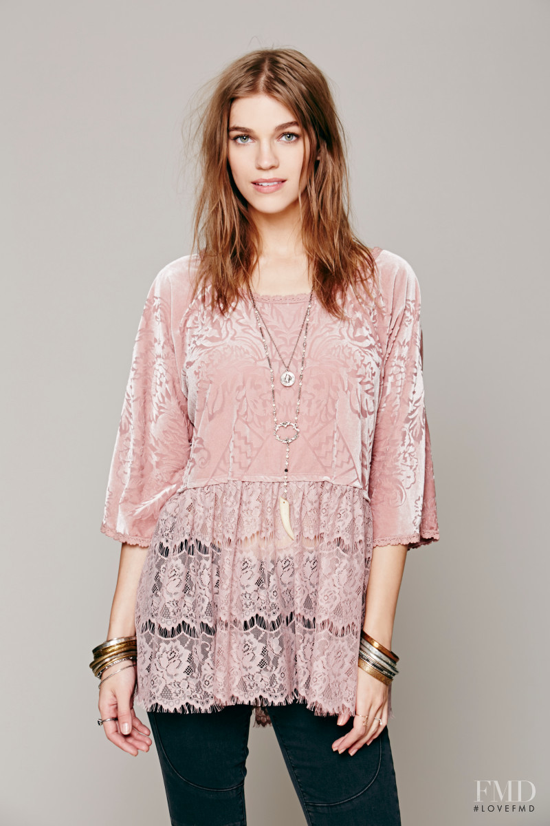 Samantha Gradoville featured in  the Free People catalogue for Autumn/Winter 2013