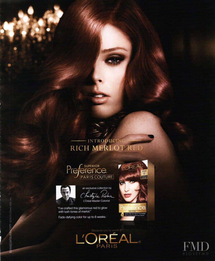 Coco Rocha featured in  the L\'Oreal Paris L\'Oreal - Superior Preference advertisement for Spring/Summer 2013