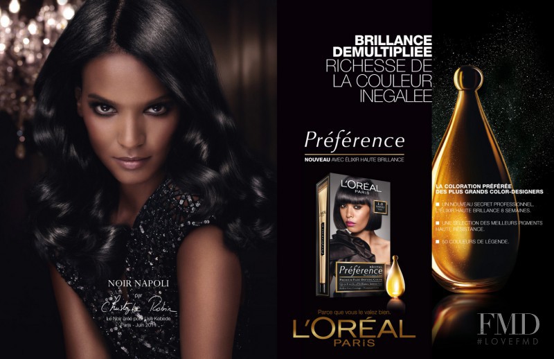 Liya Kebede featured in  the L\'Oreal Paris L\'Oreal - Superior Preference advertisement for Spring/Summer 2013