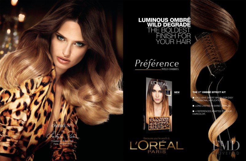 Bianca Balti featured in  the L\'Oreal Paris L\'Oreal - Superior Preference advertisement for Spring/Summer 2013