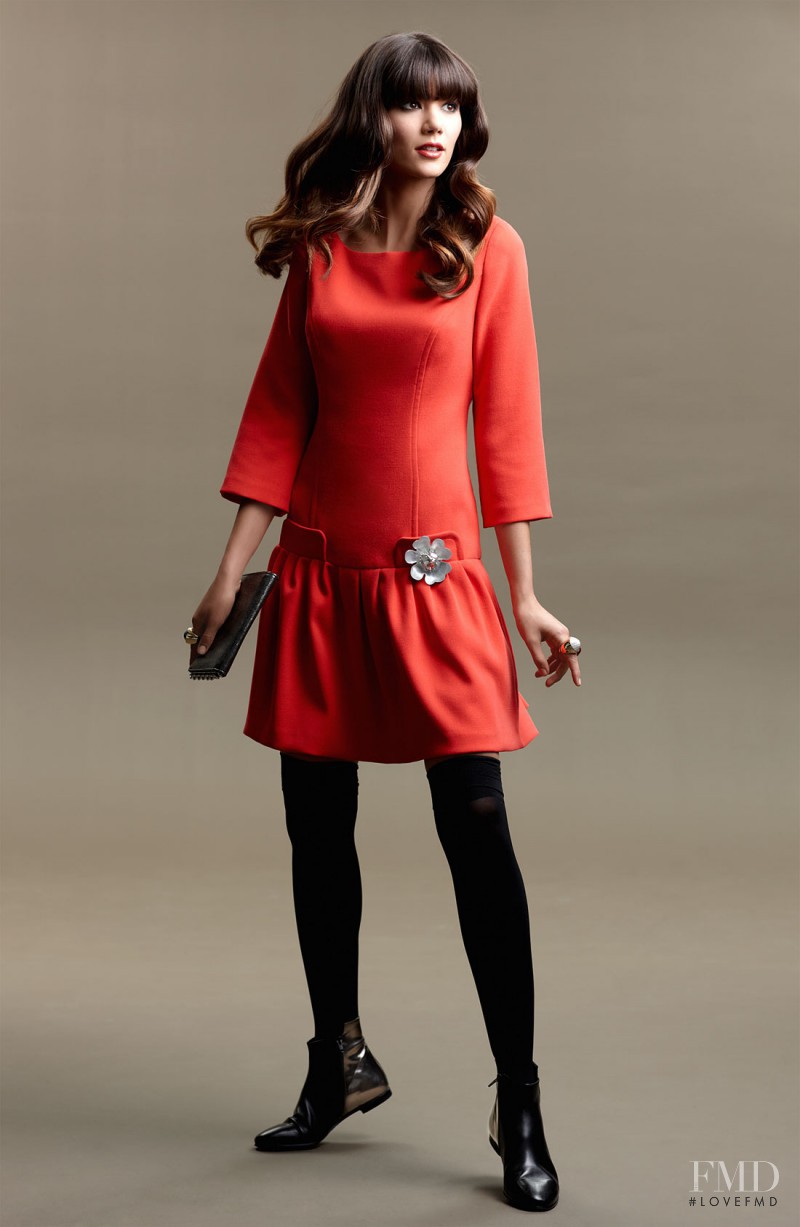 Sheila Marquez featured in  the Nordstrom catalogue for Winter 2012