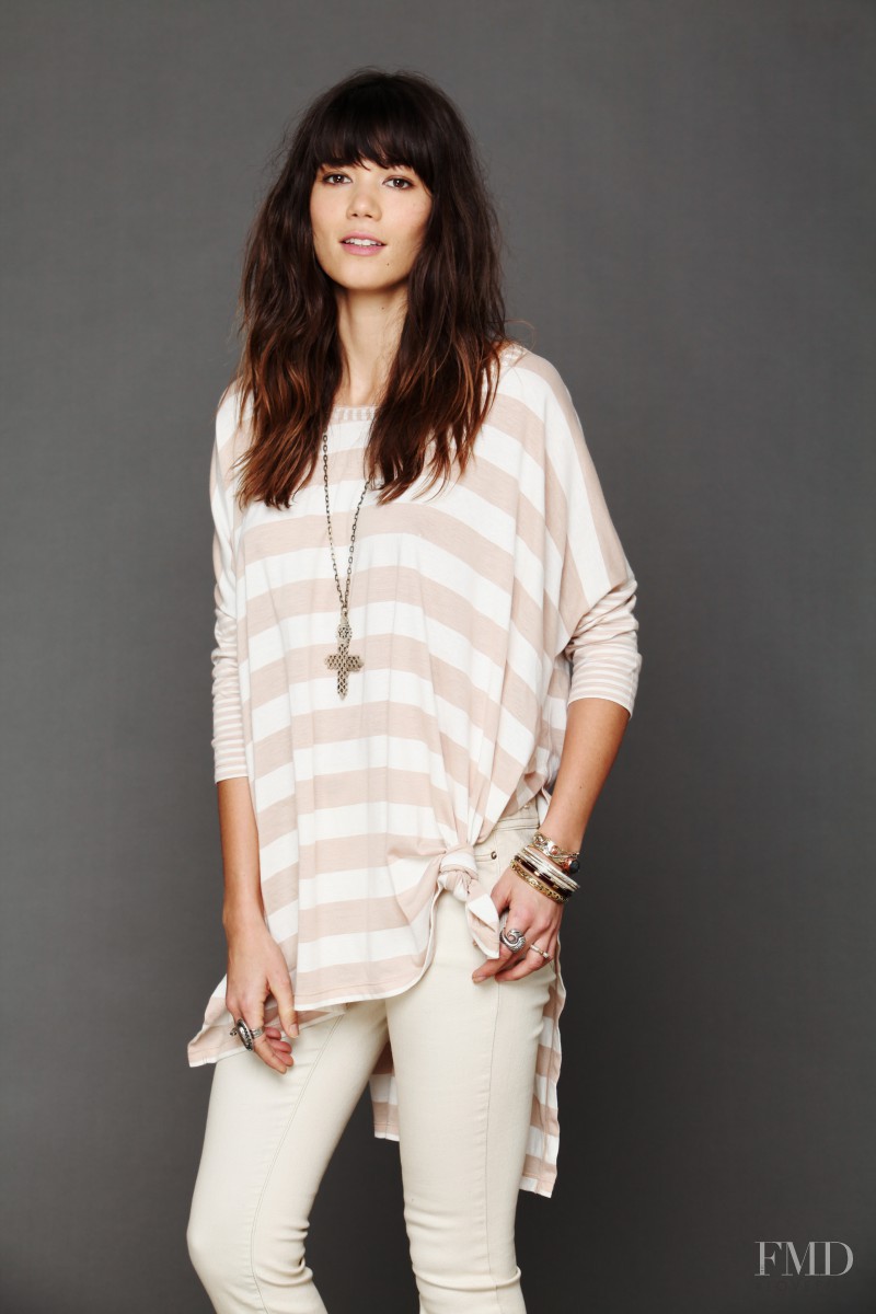 Sheila Marquez featured in  the Free People catalogue for Spring 2013