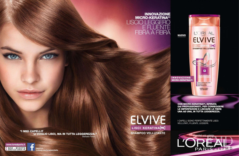 Barbara Palvin featured in  the L\'Oreal Paris Elseve advertisement for Spring 2013