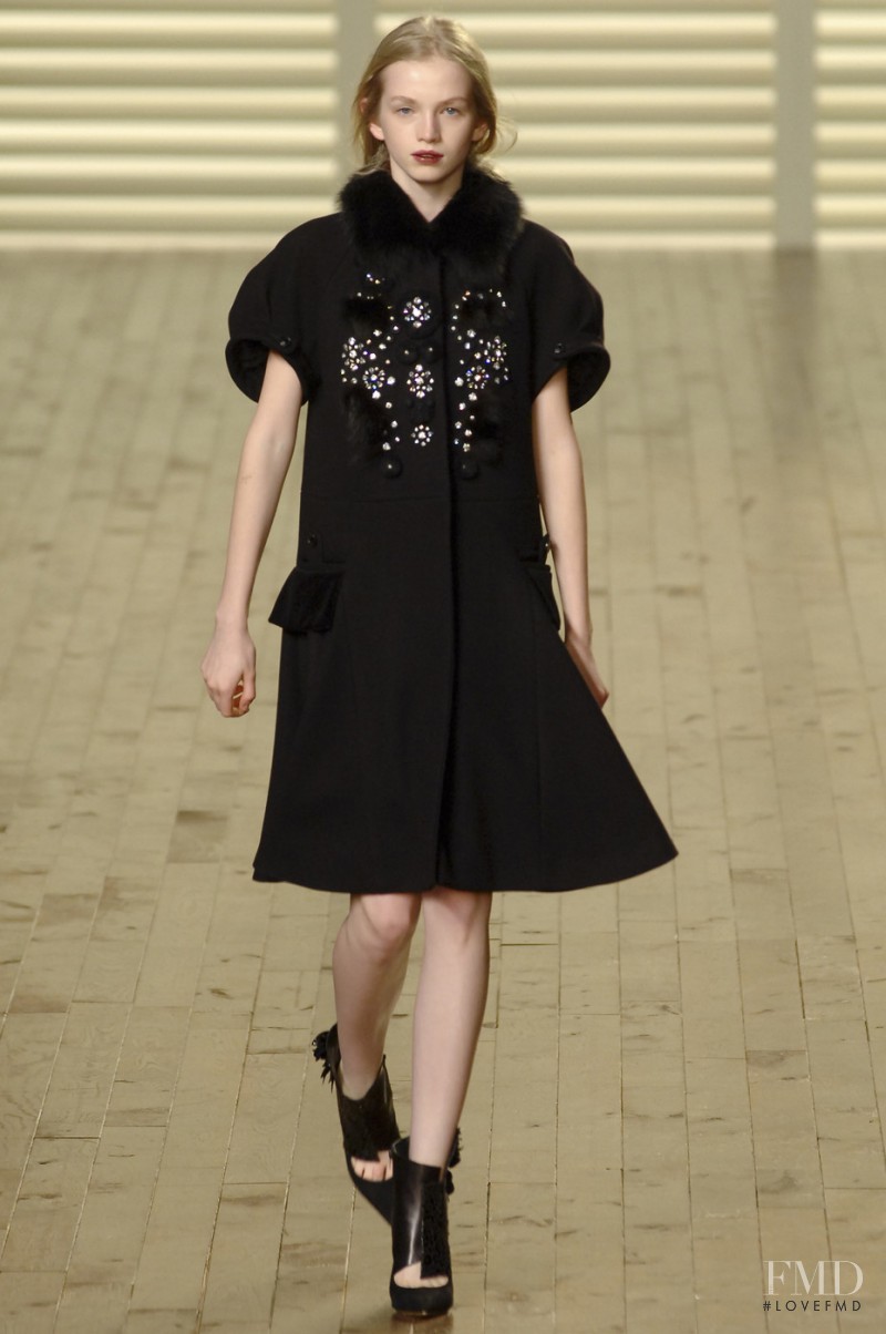 Diana Farkhullina featured in  the Chloe fashion show for Autumn/Winter 2008