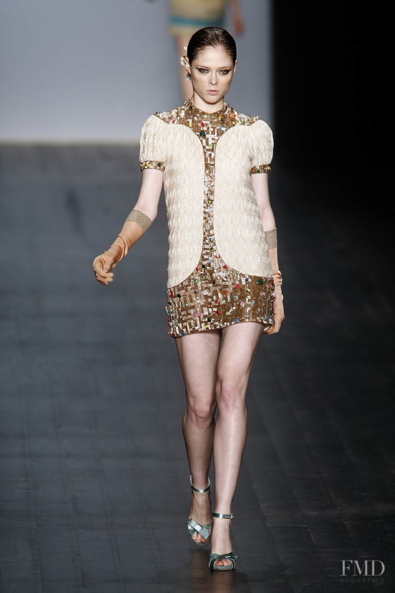 Coco Rocha featured in  the Missoni fashion show for Spring/Summer 2008