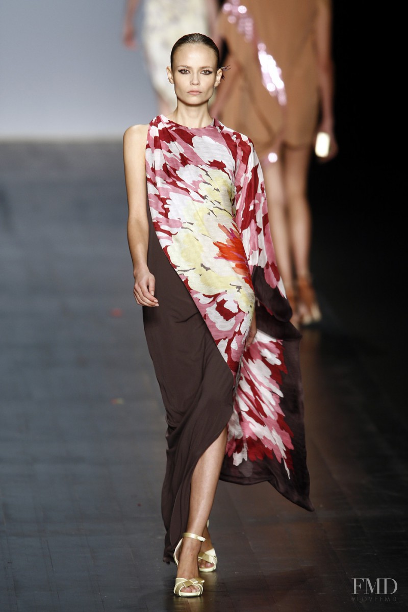 Natasha Poly featured in  the Missoni fashion show for Spring/Summer 2008