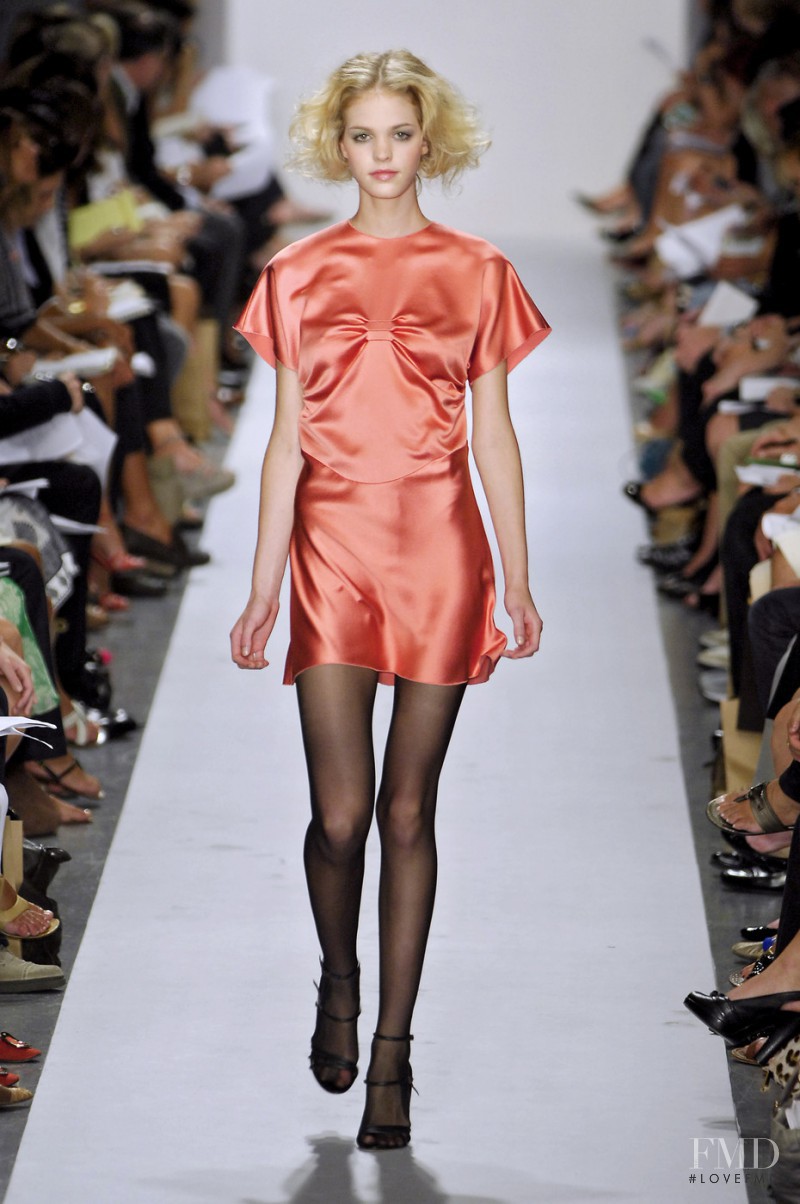 Erin Heatherton featured in  the Derek Lam fashion show for Spring/Summer 2008