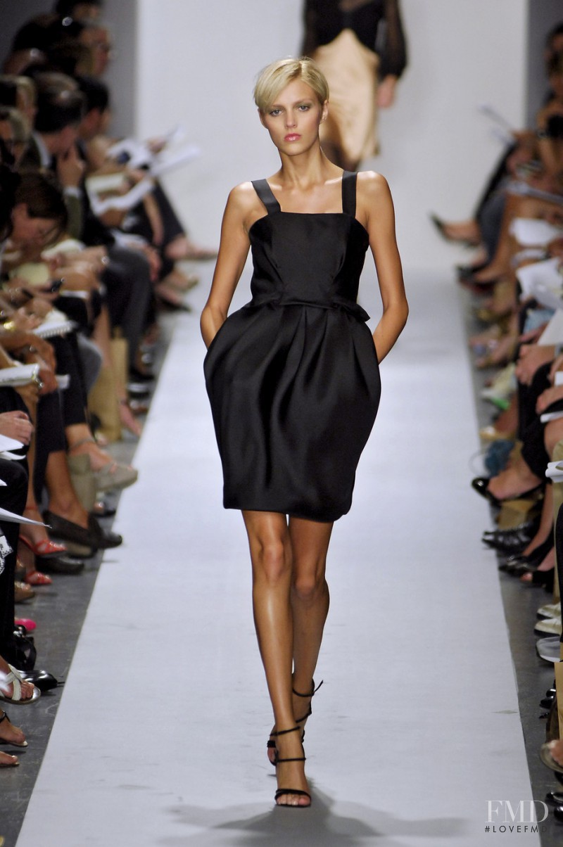 Anja Rubik featured in  the Derek Lam fashion show for Spring/Summer 2008