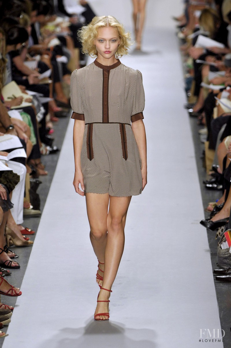Sasha Pivovarova featured in  the Derek Lam fashion show for Spring/Summer 2008