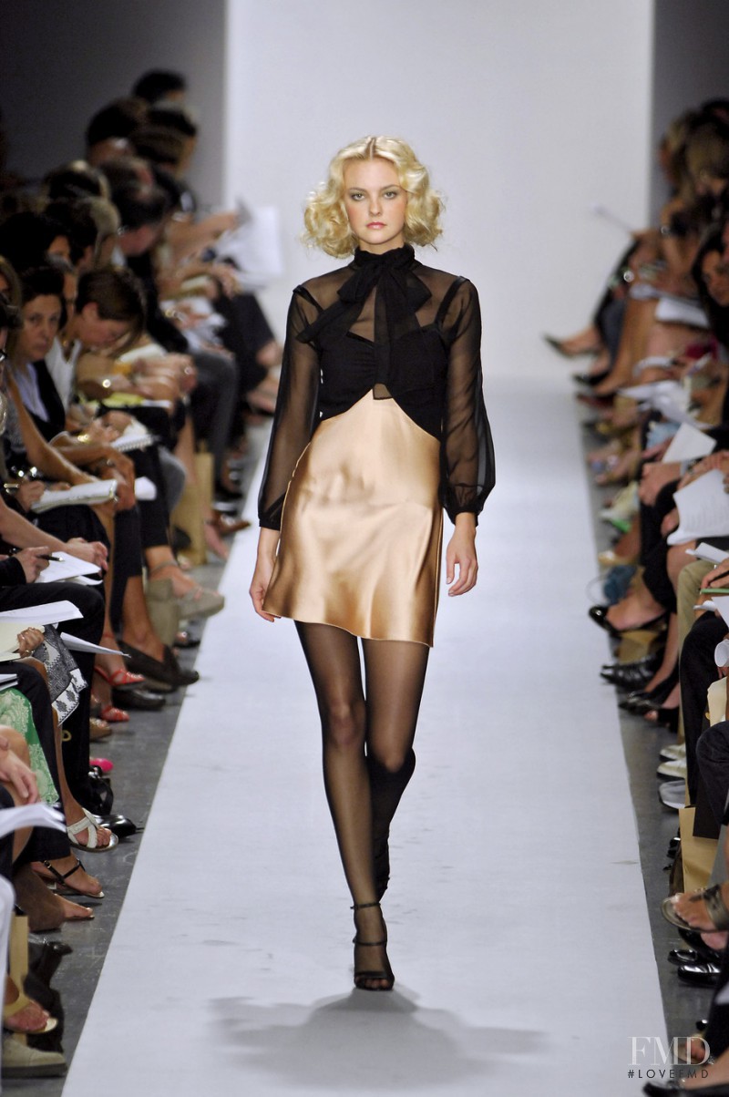 Caroline Trentini featured in  the Derek Lam fashion show for Spring/Summer 2008