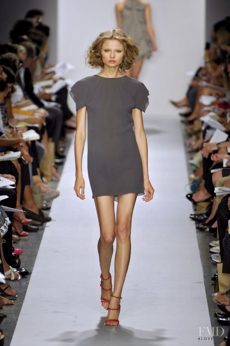 Magdalena Frackowiak featured in  the Derek Lam fashion show for Spring/Summer 2008